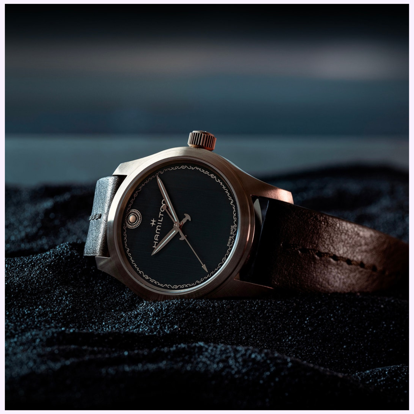 Hamilton Khaki Field Auto The Odyssey Limited Edition — front dial